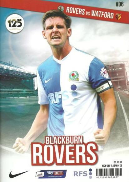 BLACKBURN ROVERS v WATFORD 2013/14